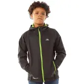 Trespass Wasserdichte Jacke Junge Qikpac Schwarz
