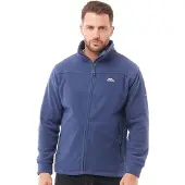 Trespass Herren Bernal Fleecejacke mit durchgehendem Reißverschluss Marineblau