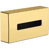 Hansgrohe HG Kosmetiktuchbox AddStoris Wandmontage polished gold