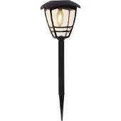 Star Trading LED Solarleuchte Felix in Schwarz 450 mm