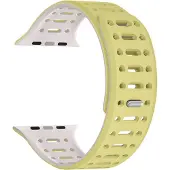 Cover-Discount Apple Watch 42/41/40mm - Silikon Sportarmband zweifarbig