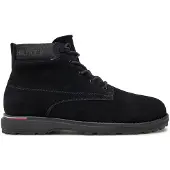 Tommy Hilfiger Schnürschuhe Corporate FM0FM05147 Schwarz