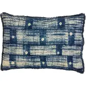 Creative Collection Kreative Kollektion Fillippa Kissen | Blau | Baumwolle | 82057354