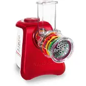 Moulinex DJ812510, Rot, Transparent, Weiß, 260 W, 200 mm, 340 mm, 300 mm, 1,76 kg