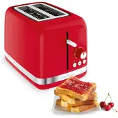 Moulinex Soleil, 2 Scheibe(n), Rot, Tasten, Drehregler, 850 W, 178 mm, 187 mm