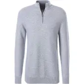 Le jogger Pullover mit Stehkragen und Reißverschluss