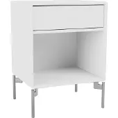Montana - Dream Nachttisch mit Beinen, new white