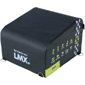 Lifemaxx LMX Hip Thrust Box Schwarz-Gelb 60x55x30-40 cm