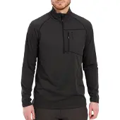 Protest PRTKODY 1/4 zip active top Deep Grey