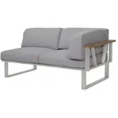 Zebra Technologies Zebra Belvedere 2-Sitzer, Lehne rechts Kissen-Set 3662 Olefin