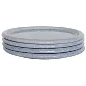 Fonq Bold Frühstücksteller Blau - Ø22 cm (4er Set)