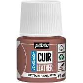 Pebeo Setacolor Cuir Leather Lederfarbe 45ml Intense Red