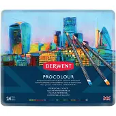 Derwent Metallischer Procolour Buntstift 24 Einheiten