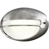 Konstsmide Torino Oval Aluminium, opales Acrylglas 7334-000