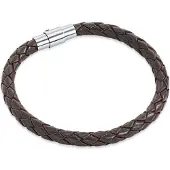 Rafaela Donata Leder-Armband Echtleder in braun | Gr.: 17 cm