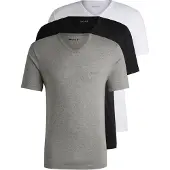 BOSS Dreierpack T-Shirts mit V-Ausschnitt aus Baumwolle Grösse L