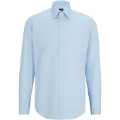 BOSS Regular-Fit Hemd aus Stretch-Baumwolle Grösse 40