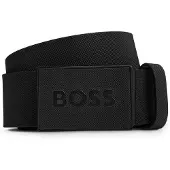 BOSS Gürtel aus italienischem Leder mit Logo-Koppelschließe Grösse 110