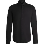 BOSS Slim-Fit Hemd aus Baumwoll-Mix mit Performance-Stretch Grösse 46