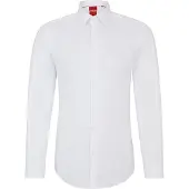 HUGO Slim-Fit Hemd aus elastischem Baumwoll-Mix Grösse 42