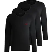 HUGO Dreierpack Longsleeves aus Baumwolle Grösse L