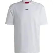 HUGO T-Shirt Rundhalsausschnitt, Relaxed Fit, Logo-Print