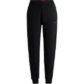 HUGO Sweathose "SHUFFLE PANTS 10249155 01" mit dezentem Logoschriftzug