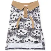 BOSS Hunde-Poloshirt aus Baumwolle mit Palmen-Print Grösse XS