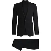 BOSS Slim-Fit Zweiteiler aus Stretch-Wolle Grösse 27