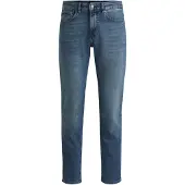 BOSS Maine Regular-Fit Jeans aus bequemem Stretch-Denim in Blau Grösse 40/32
