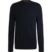 BOSS für Herren. 50501762 Marineblauer Rollkragenpullover (M), Lässig, Klassisch, Polyester