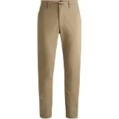 BOSS Chinohose "tapered" mit BOSS Logo hinten