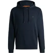 BOSS Hoodie aus Baumwoll-Terry mit Logo-Aufnäher Grösse 5XL