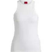 HUGO Slim-Fit Tanktop aus elastischem Baumwoll-Mix Grösse XS