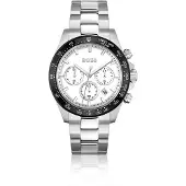 HUGO BOSS Boss Herrenuhr Chronograph Quarz Analog Edelstahl Kalender wasserdicht 50m