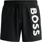 BOSS Schnell trocknende Badeshorts mit aufgedrucktem Logo Grösse XXL
