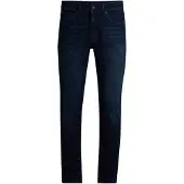 BOSS Orange Delaware Jeans Slim Fit dunkelblau Denim