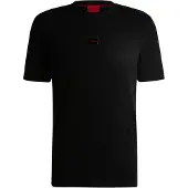 HUGO BOSS Diragolino Gel T-Shirt Sort Str. L