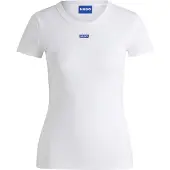 HUGO T-Shirt "Easy Tee" mit HUGO Aufnäher