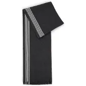 BOSS Geschenk-Set aus Schal und Mütze aus Raschel-Strick