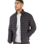 French Connection Row 3 Funnel Raglan Superlight Black Größe: M | Leichte Jacken Outlet | Herren | Schwarz