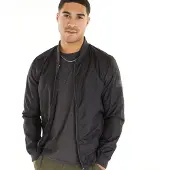 Avant Garde Herren Bomberjacke Schwarz