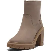 Timberland Allington Heights Mid Zip Up Boot Taupe Nubuck Größe: 38.5 | Stiefel Outlet | Damen | Schwarz