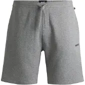 BOSS Sportshorts Waffle 50535884 Dunkelgrau Regular Fit