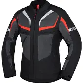 IXS Tour Jacke Gerona-Air 1.0 schwarz-grau-rot 4XL grau-rot-schwarz