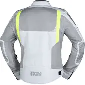 IXS Trigonis-Air Motorrad Textiljacke, grau/gelb, S