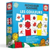 Educa Lernspiel - - Monsieur Madame - Die Farben