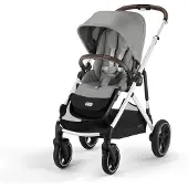 Cybex GAZELLE S Kombiwagen inkl. Axkid GOKID Babyschale & Basis, Stone Grey