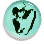 Serax Essteller Feast Tableware by Ottolenghi Azure Pepper Green L 26,5 cm