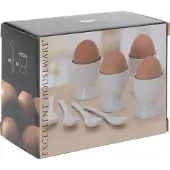 Generique Eierbecher und Löffel 8er SET